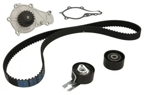Комплект ГРМ (ремінь + ролик + водяний насос) VOLVO C30, S40 II, S80 II, V40, V50, V70 III CITROEN BERLINGO, BERLINGO MULTISPACE, BERLINGO/MINIVAN, C2, C3 I, C3 II, C3 PICASSO, C4 1.4D/1.6D 11.01- DAYCO KTBWP9140