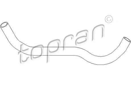 Шланг TOPRAN / HANS PRIES 103 382