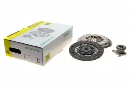 Фото 1 - комплект зчеплення + підшипник LuK 624 3254 33 Комплект зчеплення + підшипник LuK 624 3254 33 (фото 1)