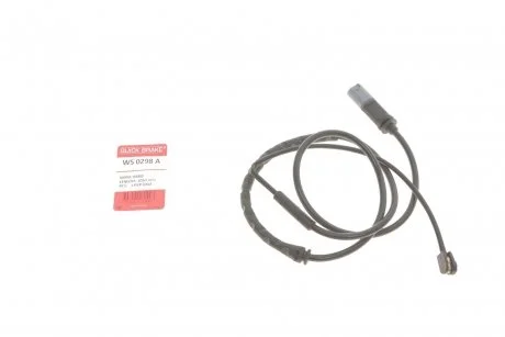 Датчик зносу гальмівних колодок (задніх) BMW X5 (E70)/X6 (E71/E72) 07- (L=1050mm) QUICK BRAKE WS0298A