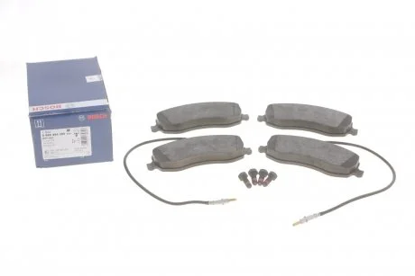Комплект гальмівних колодок з 4 шт. дисків BOSCH 0 986 494 385