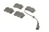 Колодки гальмівні (задні) VW Polo 01-/Skoda Fabia 99-08/Seat Cordoba/Ibiza 02-09 (з датчиком) BOSCH 0 986 494 598 (фото 2)