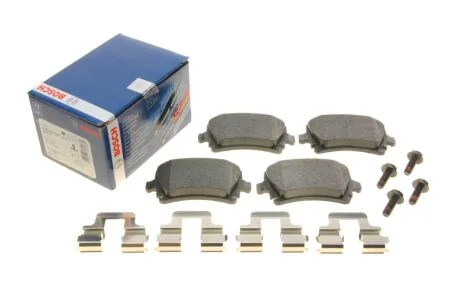 Колодки гальмівні (задні) VW Caddy 03-15 BOSCH 0 986 494 595