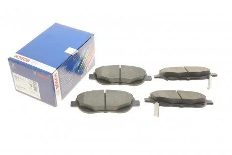 Колодки гальмівні (передні) Toyota Avensis 08-18/Verso 09-18 BOSCH 0 986 494 682