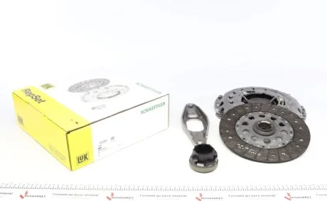 Комплект зчеплення BMW X3 (F25) 11-17 (d=240mm), N20 B20A, 135kw LuK 624 3778 00