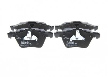 Гальмівні колодки, дискові BOSCH 0 986 494 808 (фото 1)