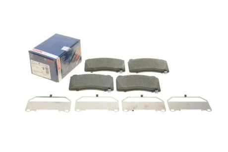 Колодки гальмівні (передні) Cadillac Ats/Cts/Opel Astra/Tesla Model S/X 03- BOSCH 0 986 494 880