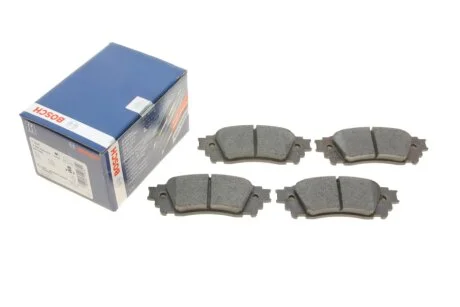 Колодки гальмівні (задні) Lexus NX 2.0/2.5 16V 14-/Toyota Alphard 3.5 15- BOSCH 0 986 494 822