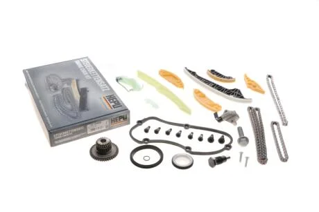 Комплект ланцюга ГРМ Audi A3/A4/Skoda Octavia/Superb/VW Golf 1.8-2.0TFSI 04-15 (96 ланок) HEPU 21-0308