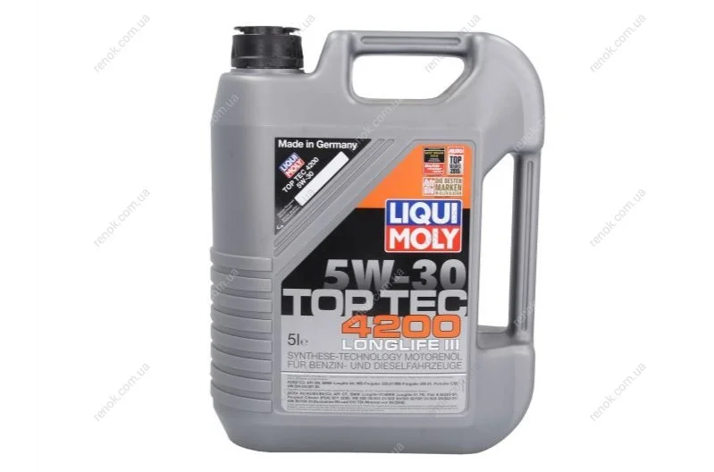 Олива для двигуна LIM LIQUI MOLY 8973 5W30 5L (фото 1)