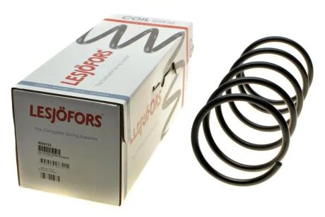 Пружина (передня) Peugeot 206 1.6 16V МКПП/1.1/1.4/1.4HDi 98-13 (універсал/накл.зад.ч.) LESJOFORS 4066723