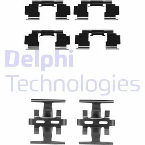 Монтажний компл.,гальм.колодки DELPHI Delphi LX0130