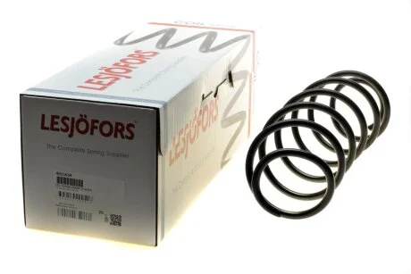 Пружина (передня) Citroen C3 1.4 16V HDi 02- (хэтчбек) (-АС)/1.4HDi 05- (хэтчбек) (+АС) (диски 15") LESJOFORS 4015634