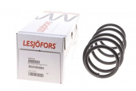 Пружина (передняя) Opel Corsa D 1.3CDTI/1.7CDTI 06-14 (фургон/хэтчбек) (без спорт.ход.ч) LESJOFORS 4063519