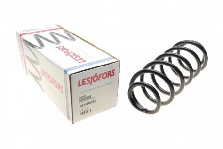 Пружина (передня) Peugeot 407 2.0HDi АКПП/2.2HDi/3.0 04-10 (универсал/седан) LESJOFORS 4066806