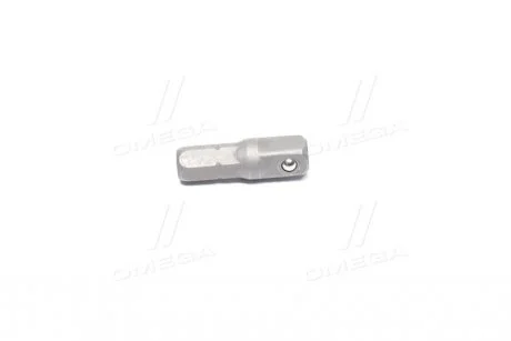 Перехідник 1/4"х1/4" L25 (6-гр. х квадрат) TOPTUL Toptul FSKA0808