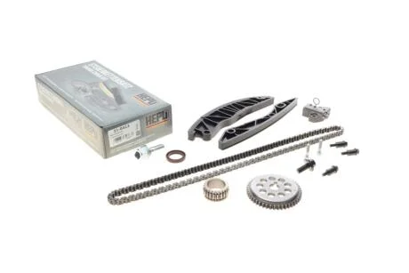 Комплект ланцюга ГРМ Hyundai i20/i30/ix20 1.4/1.6 07-/Kia Rio/Soul 1.4/1.6 11- (z=158) HEPU 21-0413