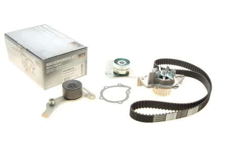 Комплект ременя ГРМ з помпою води HEPU PK09610
