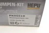 Комплект ГРМ + насос VW Golf IV/Passat 1.9TDI 00-05/Seat Leon/Ibiza 1.9TDI 00-08 (120x30)(P551) HEPU PK05510 (фото 18)
