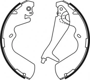 Гальмівні колодки, барабанні ABE C00511ABE