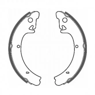 Гальмівні колодки, барабанні ABE C0L002ABE