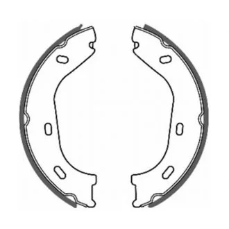 Гальмівні колодки, барабанні ABE CRM000ABE