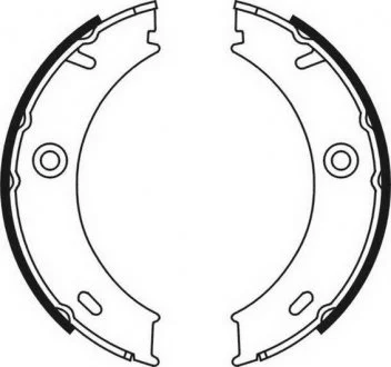 Гальмівні колодки, барабанні ABE CRM003ABE