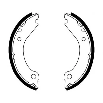 Гальмівні колодки, барабанні ABE CRV000ABE