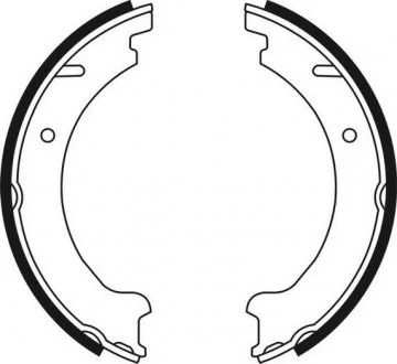 Гальмівні колодки, барабанні ABE CRV002ABE