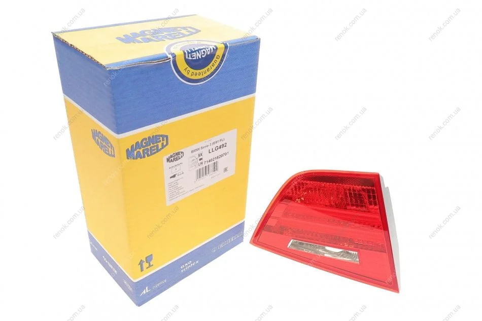 Фонарь задний BMW 3 (E90) 04-11 (L) M47/M57/N43/N45/N46/N47/N52/N53/N54/N57 MAGNETI MARELLI 714021820701 (фото 1)