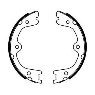 Гальмівні колодки, барабанні ABE C01064ABE