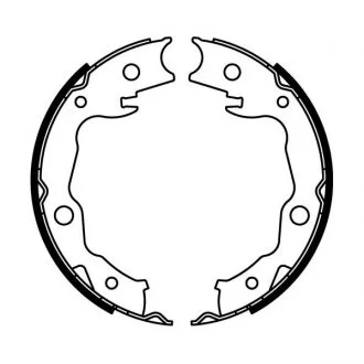 Гальмівні колодки, барабанні ABE C01063ABE