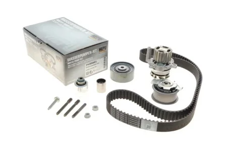 Комплект ременя ГРМ з помпою води HEPU PK05691