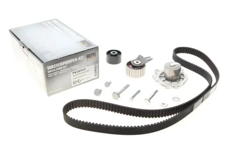 Комплект ременя ГРМ з помпою води HEPU PK10555