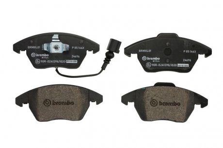 Гальмівні колодки дискові P85 146X BREMBO P 85 146X