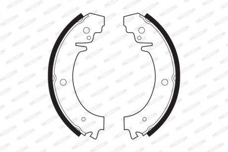 Комплект барабанних гальмівних колодок FERODO FSB59