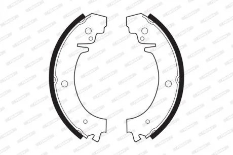 Гальмівні колодки, барабанні FERODO FSB59