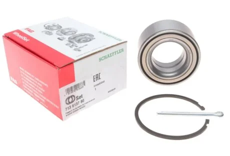 Підшипник маточини (передньої) Nissan Almera 1.5-2.2 dCi 00-06 (40x74x36) FAG 713 6137 80