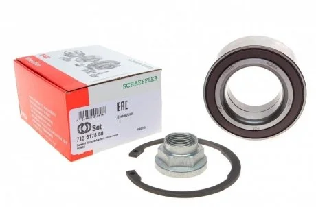 Підшипник колеса,комплект FAG 713 6178 60