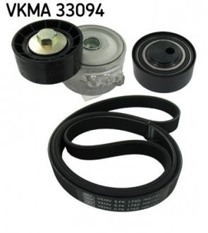 Комплект доріжкових пасків SKF VKMA 33094 (фото 1)