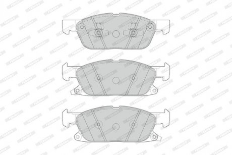 Гальмівні колодки, дискові FERODO FDB4930 (фото 1)