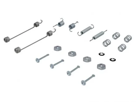 Комплект для монтажу гальмівних колодок Delphi LY1055