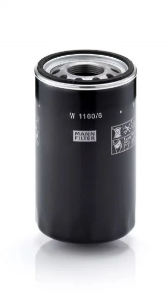 Фільтр гідравлічний -FILTER MANN W 1160/6 (фото 1)
