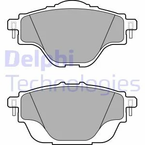 Гальмівні колодки, дискові Delphi LP2509