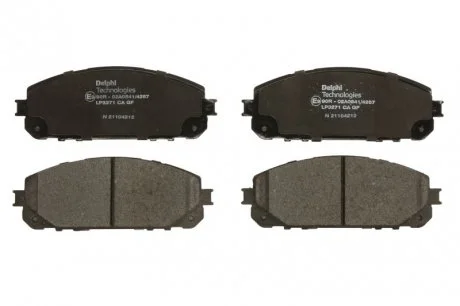 Гальмівні колодки, дискові Delphi LP3271