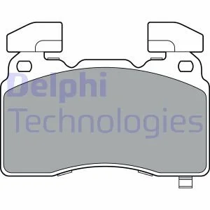 Гальмівні колодки, дискові Delphi LP3366