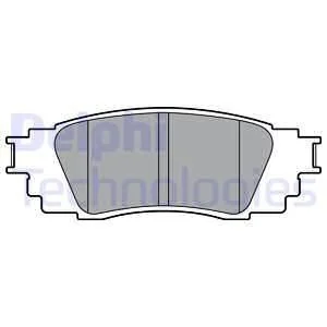 Гальмівні колодки, дискові DELPHI Delphi LP3379