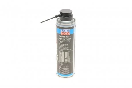 Смазка грязеотталкивающая (белая) (250мл) Wartungs-Spray Weiss LIQUI MOLY 3075