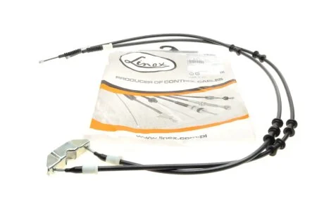 Трос ручника (задній) Opel Vectra B 1.6-2.6i V6 95- (1455/1226+1455/1226) LINEX 32.01.41