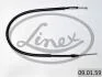 Трос зупиночних гальм LIN09.01.59 LINEX 09.01.59 (фото 2)
